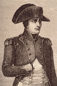Portrait of Napoleon Bonaparte (detail)